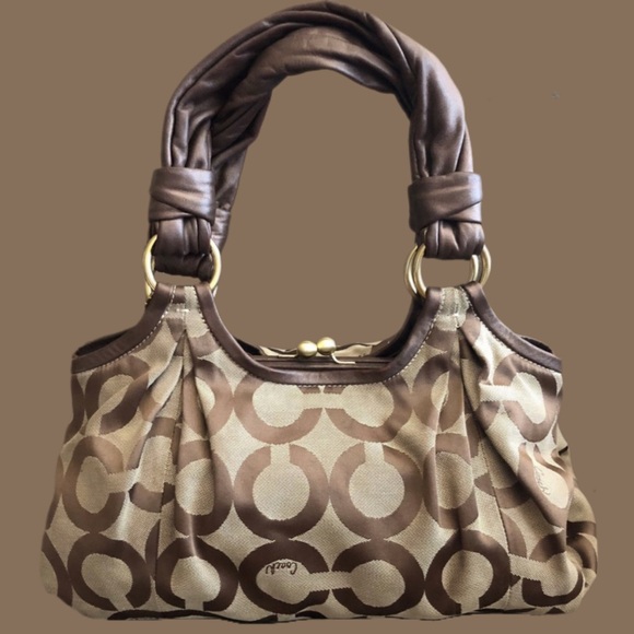 Coach ‘Parker’ Op Art Satchel - Picture 3 of 11